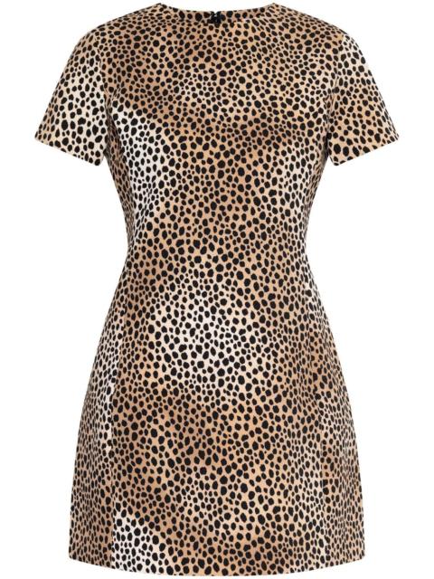 MICHAEL KORS cheetah-print mini dress