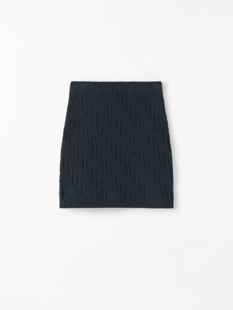TIGER OF SWEDEN Cherry Knitted Textured Skirt