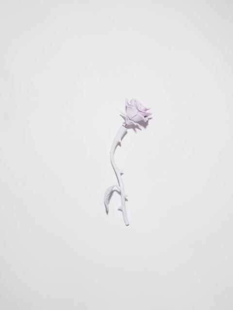 Acne Studios Rose spike earring - White