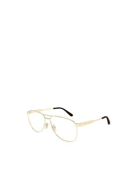 BALENCIAGA pilot-frame glasses