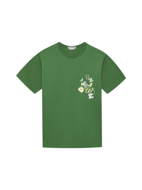 JW Anderson SCATTERED LETTERS T-SHIRT