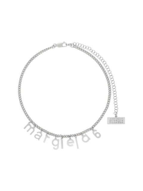 MM6 Maison Margiela 로고 버클링 목걸이