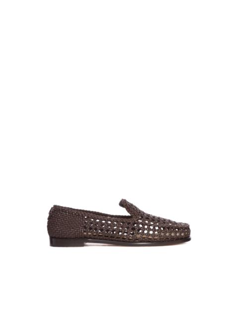 DRAGON DIFFUSION perforated-pattern loafers
