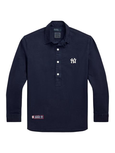 Polo Ralph Lauren Men's Yankees Oxford Shirt - Aviator Navy