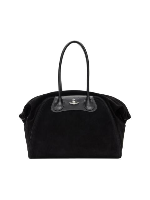 Vivienne Westwood Black Shirley Holdall Bag