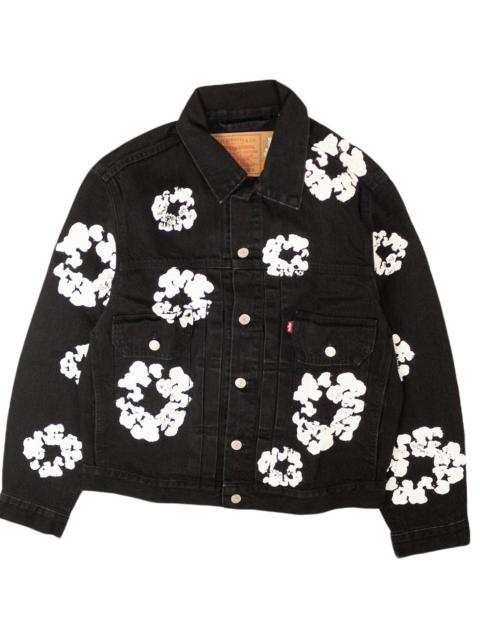 DENIM TEARS Type II All Over Wreath Jacket "Black" DT834