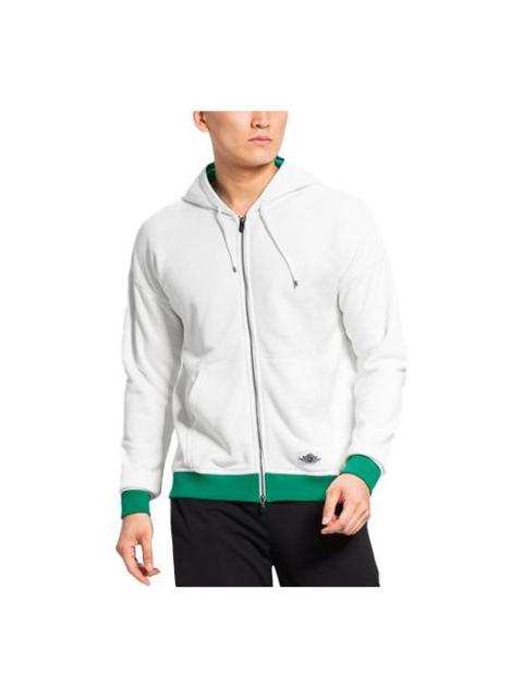 Jordan Air Jordan Colorblock Athleisure Casual Sports Jacket White AO0423-108