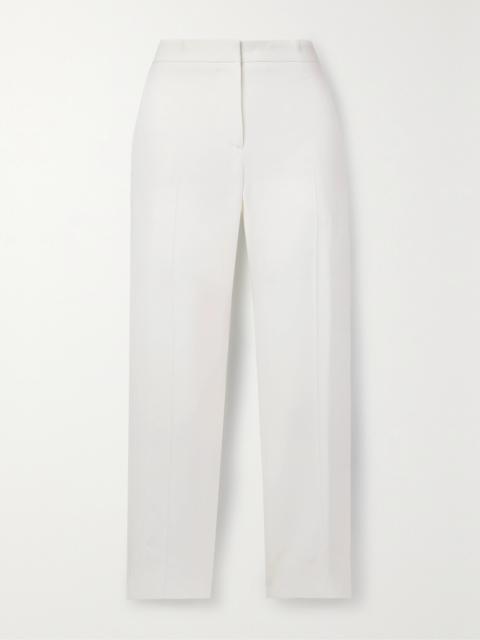 Alexander McQueen Crepe Straight-leg Pants