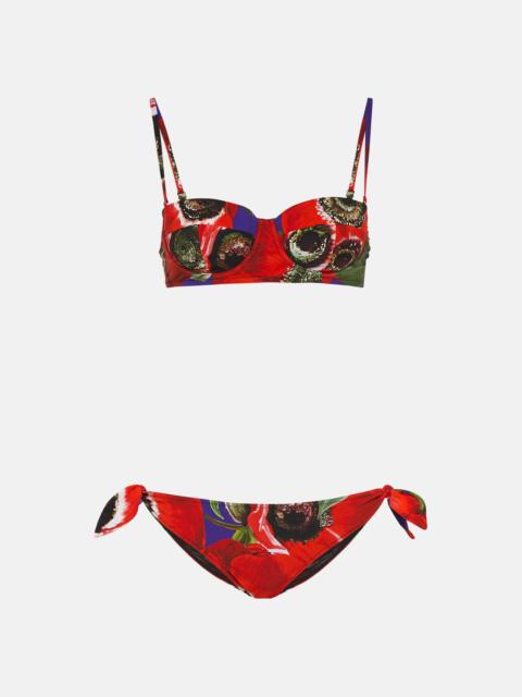 Dolce & Gabbana Balconette Poppy bikini