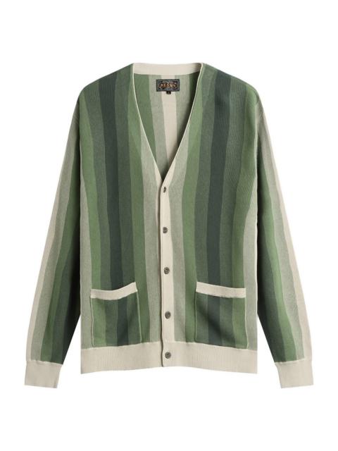 BEAMS PLUS Beams Plus Multi Stripe Cardigan