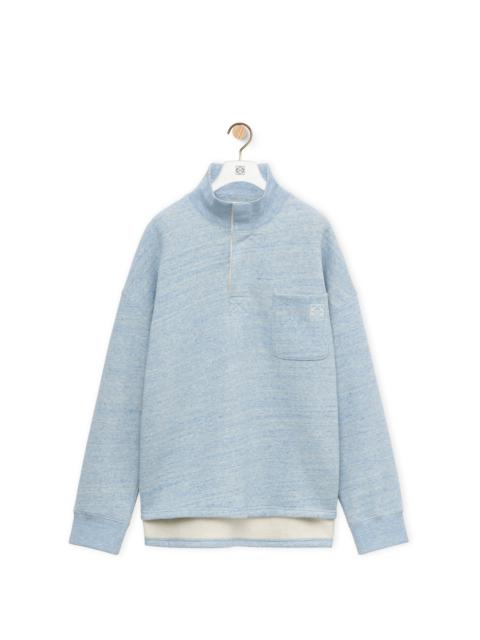 Loewe High neck sweatshirt in cotton