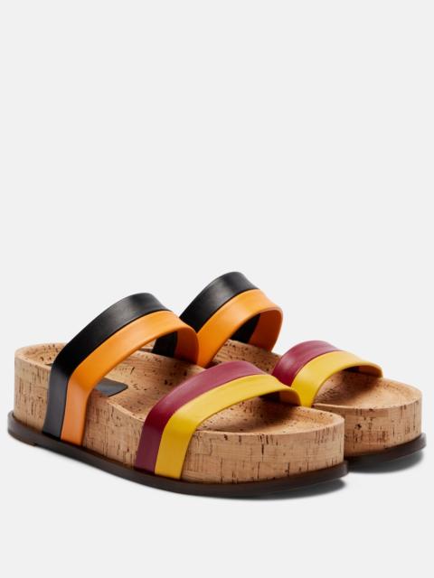 GABRIELA HEARST Striker leather platform sandals