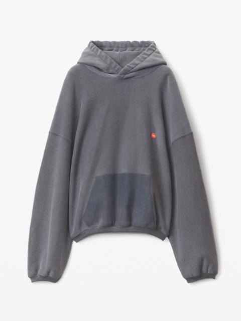 Alexander Wang HOODED SWEATSHIRT IN CLASSIC TERRY
