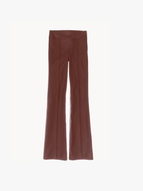Helmut Lang LEATHER BOOTCUT PANT