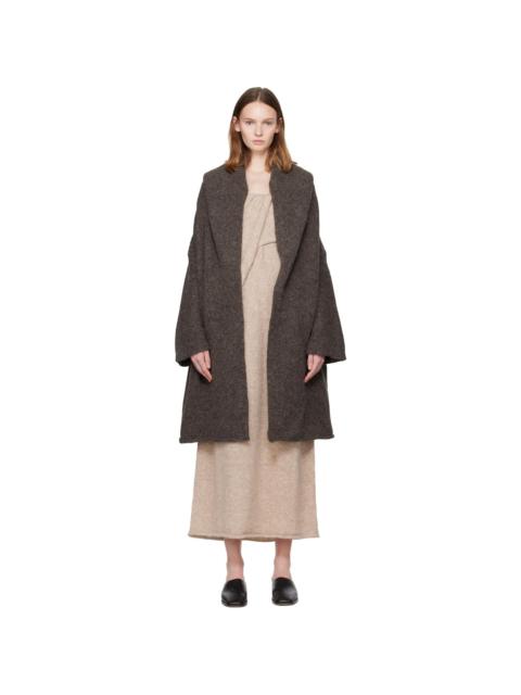 LAUREN MANOOGIAN Taupe Capote Coat