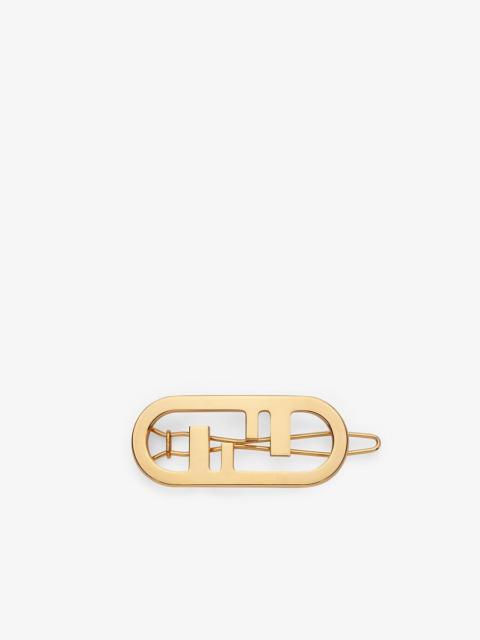 FENDI Gold-colored hair clip