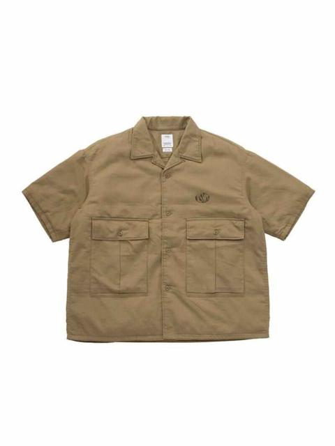 visvim CORNET DOWN SHIRT S/S BEIGE