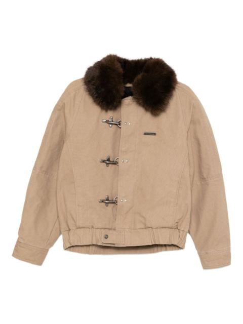 Ortega faux-fur collar jacket