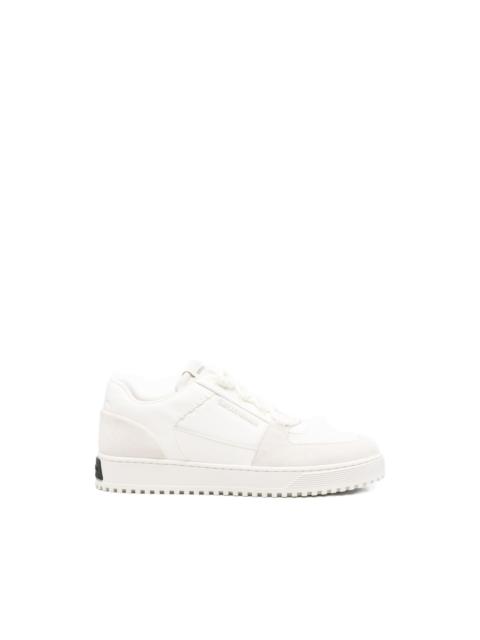 EMPORIO ARMANI panelled lace-up sneakers