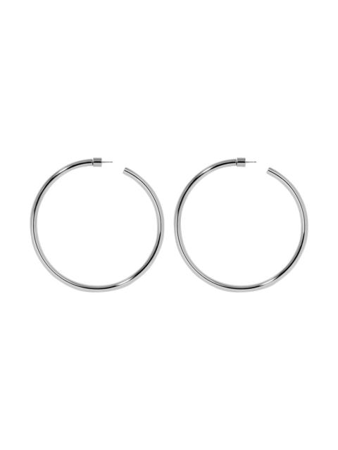 JENNIFER FISHER Lilly Hoop Earrings - Silver - 2.5in