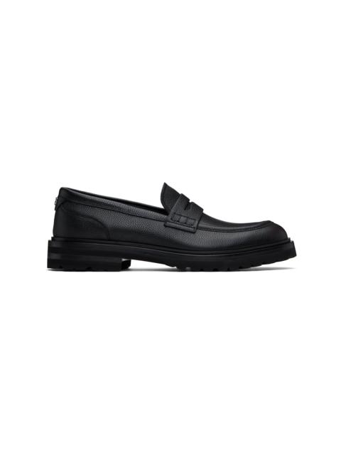 Dolce & Gabbana Black Altavilla Formale Loafers