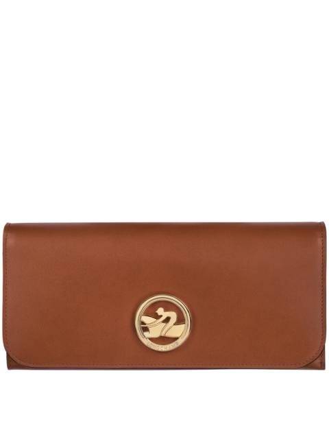 Box-Trot Continental wallet Cognac - Leather