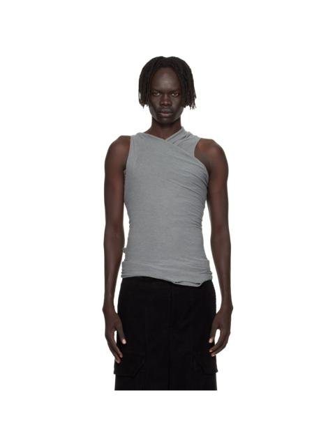 Rick Owens Gray Concordians Hollywood Banana Top