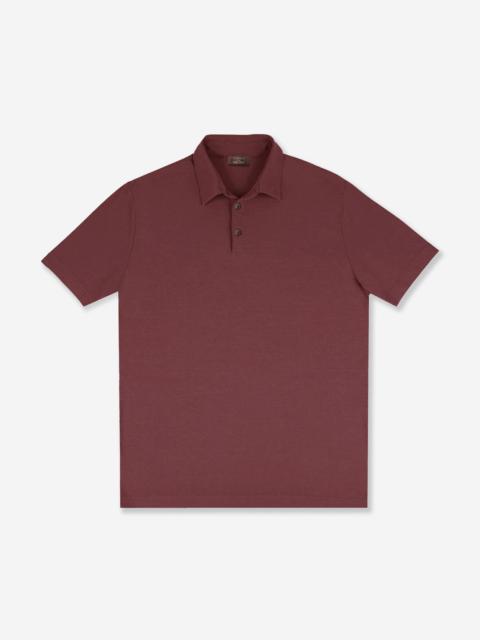 SLOWEAR Slim-fit organic IceCotton polo shirt