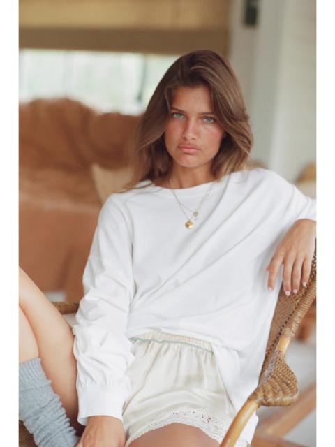 FREE PEOPLE We The Free Perfect Oversized Long Sleeve Top