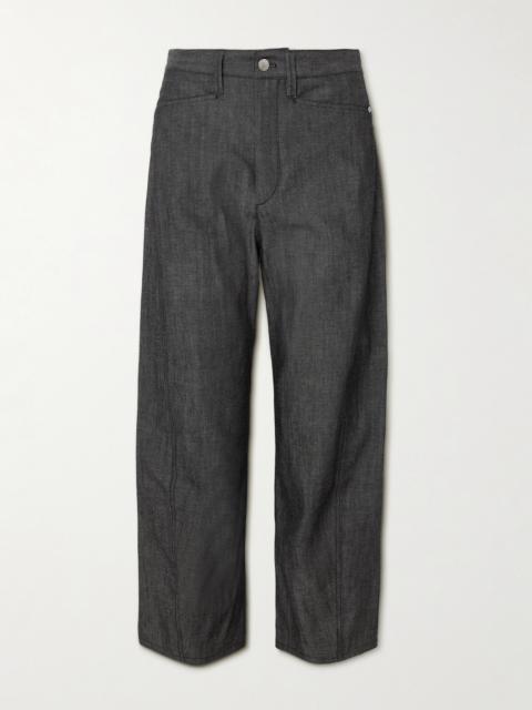 MARIA McMANUS Bow Organic High-rise Barrel-leg Jeans