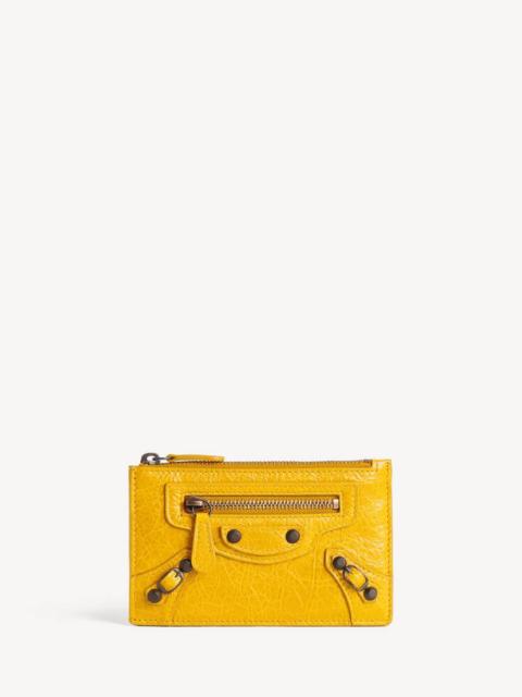 BALENCIAGA Women's Le City Long Coin And Card Holder in Marge Yellow