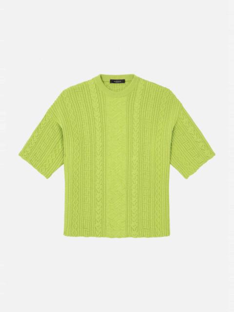 VERSACE Greca Knitted Shirt