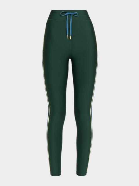 THE UPSIDE Maneki Drawstring Midi Leggings, 25"L