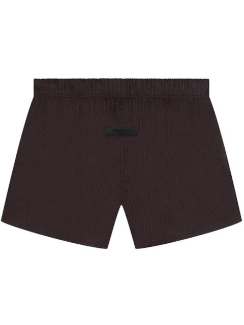 ESSENTIALS Fear of God Essentials Dock Short Plum