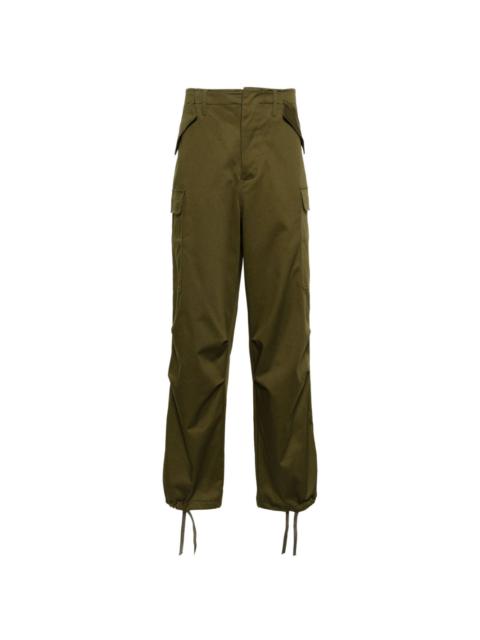 MSGM cotton cargo trousers