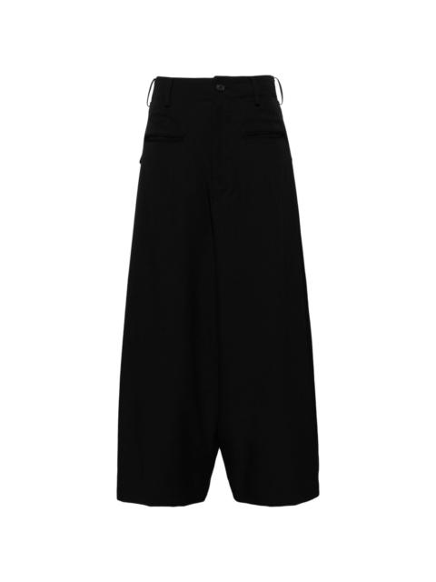 Yohji Yamamoto wide-leg wool trousers