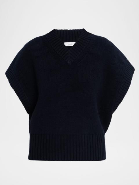 A.L.C. Samson Shrunken Wool Sweater