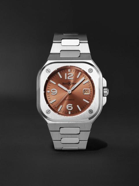 BR 05 Automatic 40mm Stainless Steel Watch, Ref. No. BR05A-BR-ST/SST