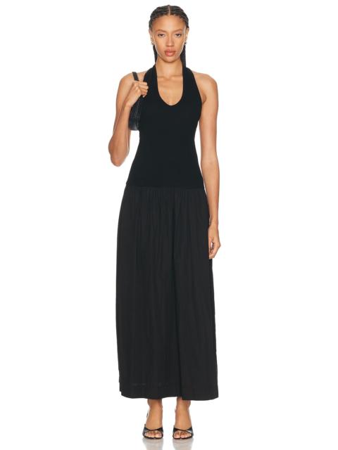Enza Costa Cotton Halter Dress