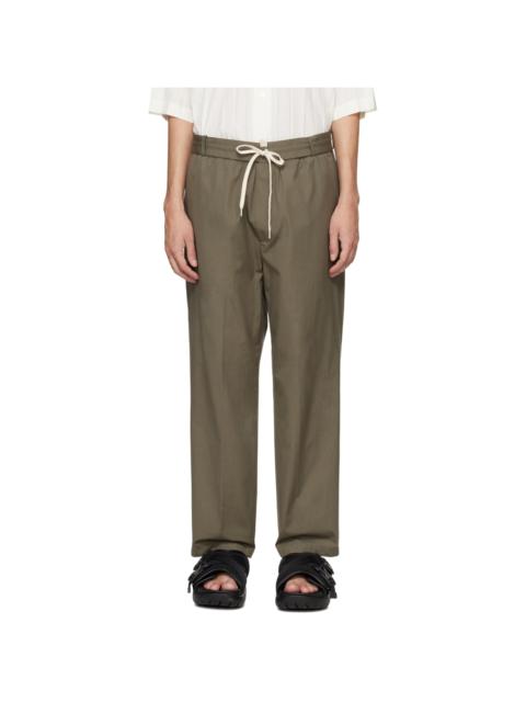 Craig Green Khaki Drawstring Trousers