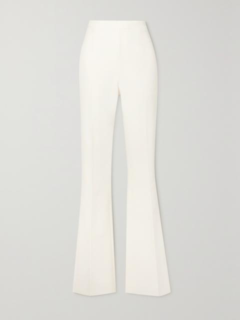 Safiyaa Alexa Stretch-crepe Flared Pants