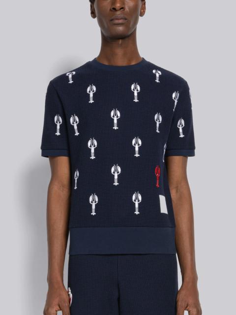 Thom Browne Check Lobster Short Sleeve Tee