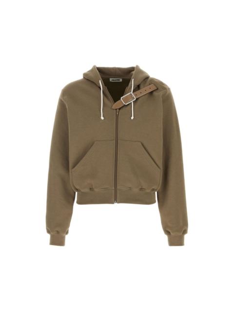 MAGLIANO MAGLIANO Provincia Cappuccino Cotton Sweatshirt New & Authen