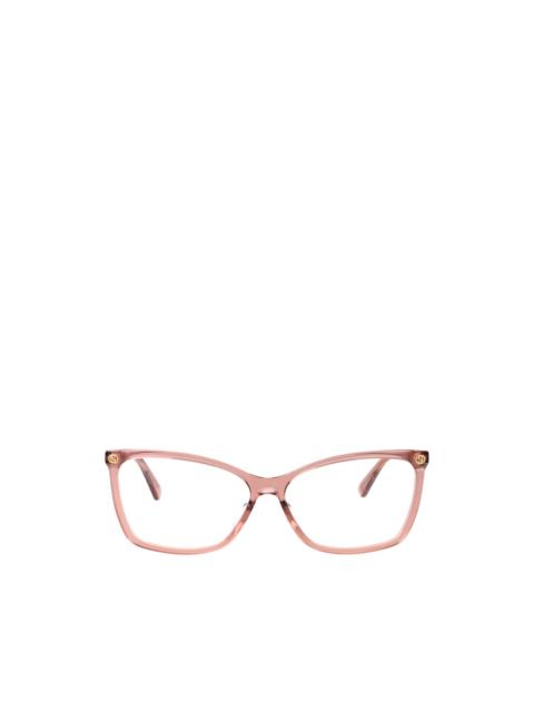 GUCCI cat-eye frame glasses