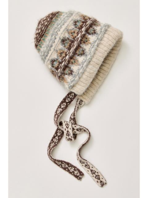 FREE PEOPLE Faro Fairisle Bonnet