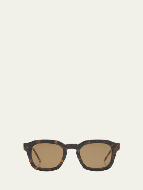 Thom Browne Men's Acetate Rectangle Sunglasses