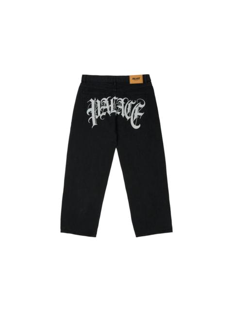 PALACE Palace El Script P90 Baggy Jean Black