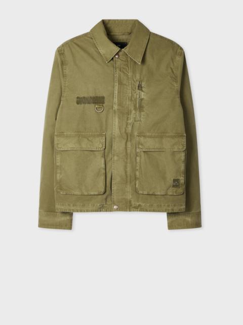 Paul Smith Khaki Cotton Utility Jacket