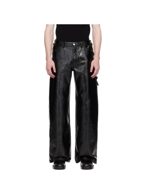 courrèges Black Sailor Trousers