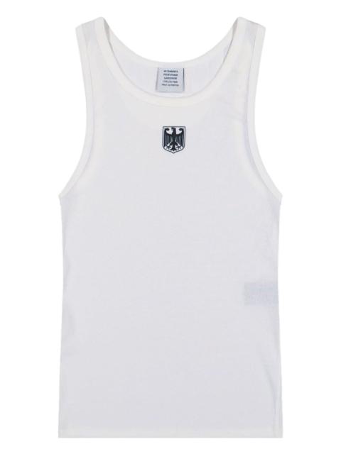 VETEMENTS Eagle logo tank top